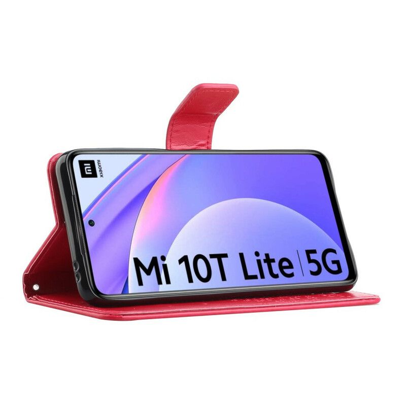 Kožené Puzdro Xiaomi Mi 10T Lite Tanga Strom A Sovy