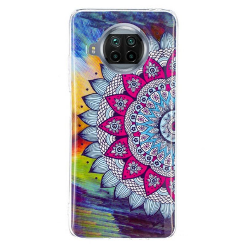 Kryt Xiaomi Mi 10T Lite Fluorescenčná Farebná Mandala