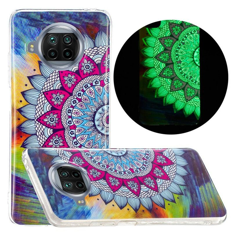 Kryt Xiaomi Mi 10T Lite Fluorescenčná Farebná Mandala