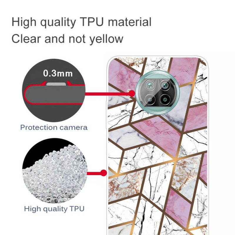 Kryt Xiaomi Mi 10T Lite Mramorová Geometria