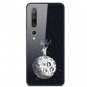 Kryt Xiaomi Mi 10 / 10 Pro Tvrdené Sklo Hello Moon