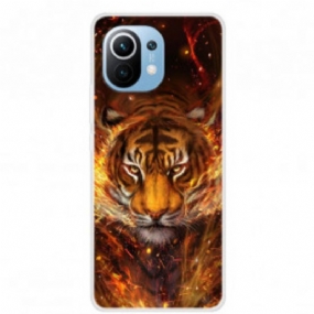 Kryt Xiaomi Mi 11 (5G) Ohnivý Tiger