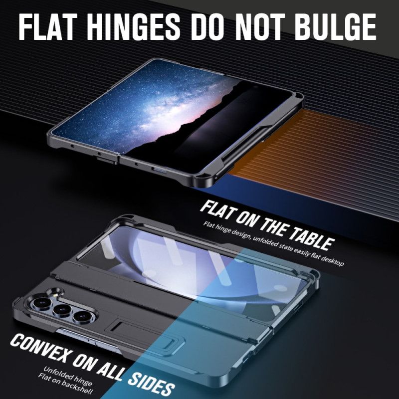 Kožené Puzdro Samsung Galaxy Z Fold 6 Integrovaná Podpora A Dotykové Pero