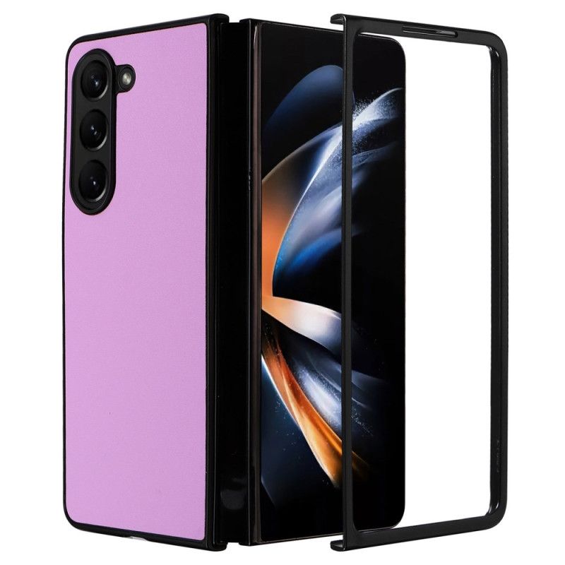 Kryt Samsung Galaxy Z Fold 6 Kožený Efekt