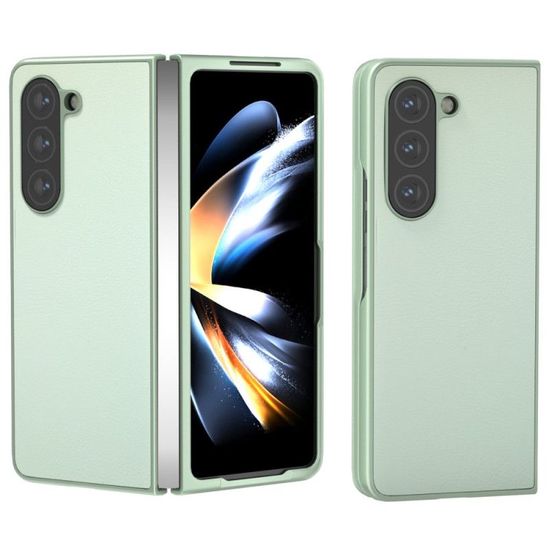 Kryt Samsung Galaxy Z Fold 6 Kožený Efekt