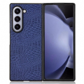 Kryt Samsung Galaxy Z Fold 6 Kožený Efekt