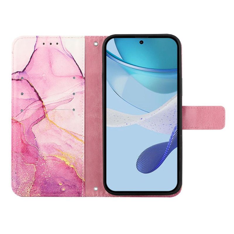 Puzdro Samsung Galaxy Z Fold 6 Mramorový Remienok