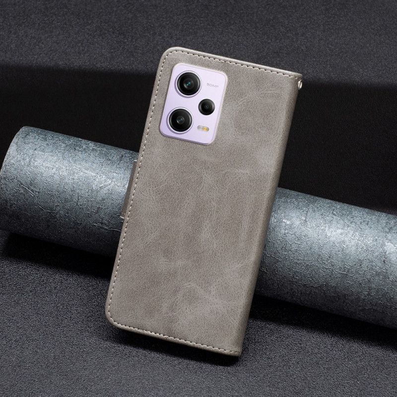 Kožené Puzdro Xiaomi Redmi Note 12 Pro Šikmá Spona