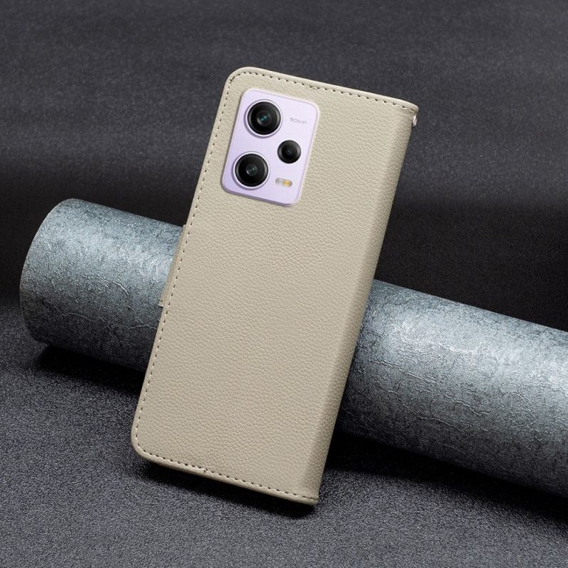 Kožené Puzdro Xiaomi Redmi Note 12 Pro Šikmá Spona Na Popruh