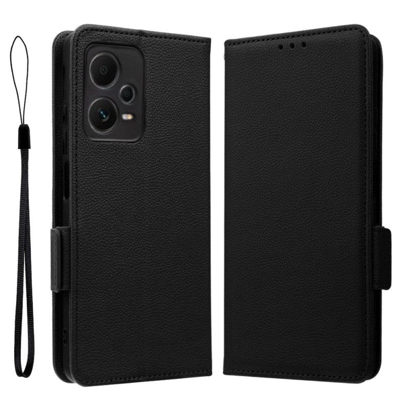 Peňaženkový Kryt Xiaomi Redmi Note 12 Pro Tenký Strappy