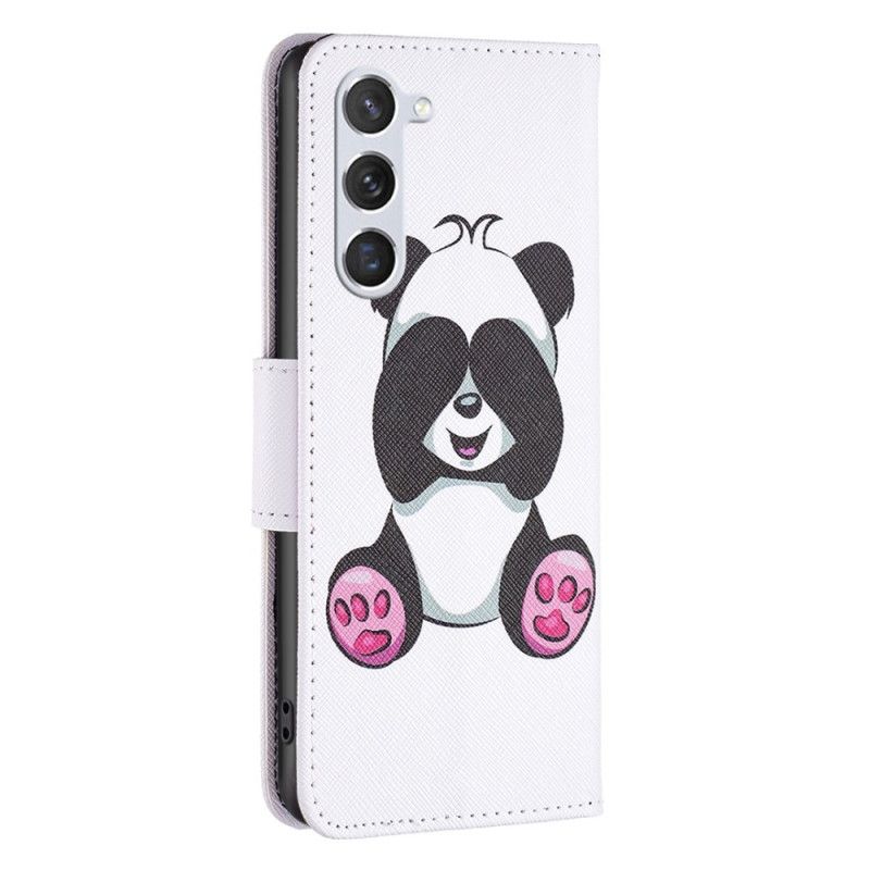 Kožené Puzdro Samsung Galaxy S23 5G Panda