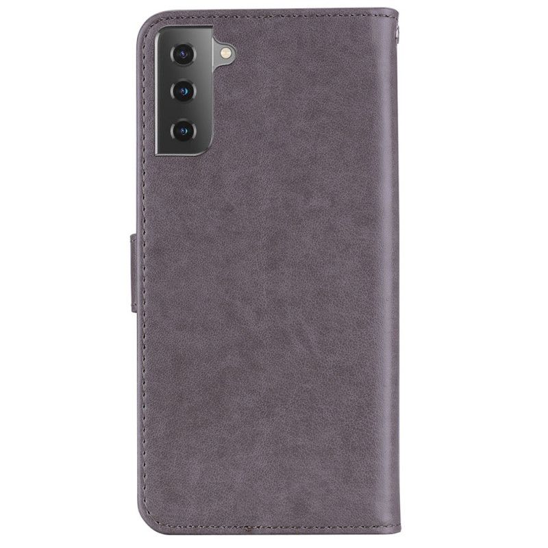 Kožené Puzdro Samsung Galaxy S23 5G Sova Mandala A Šnúrka