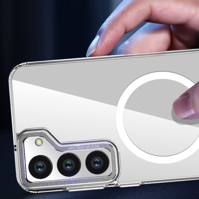 Kryt Samsung Galaxy S23 5G Kompatibilné S Transparentným Magsafe