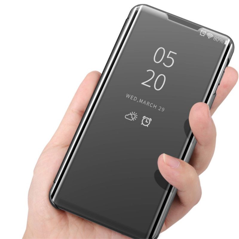 Flipové Puzdro Oppo A16 / A16s Kožené Puzdro Zrkadlo