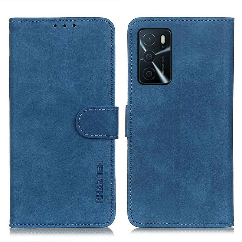 Kožené Puzdro Oppo A16 / A16s Matná Vintage Leather Effect Khazneh