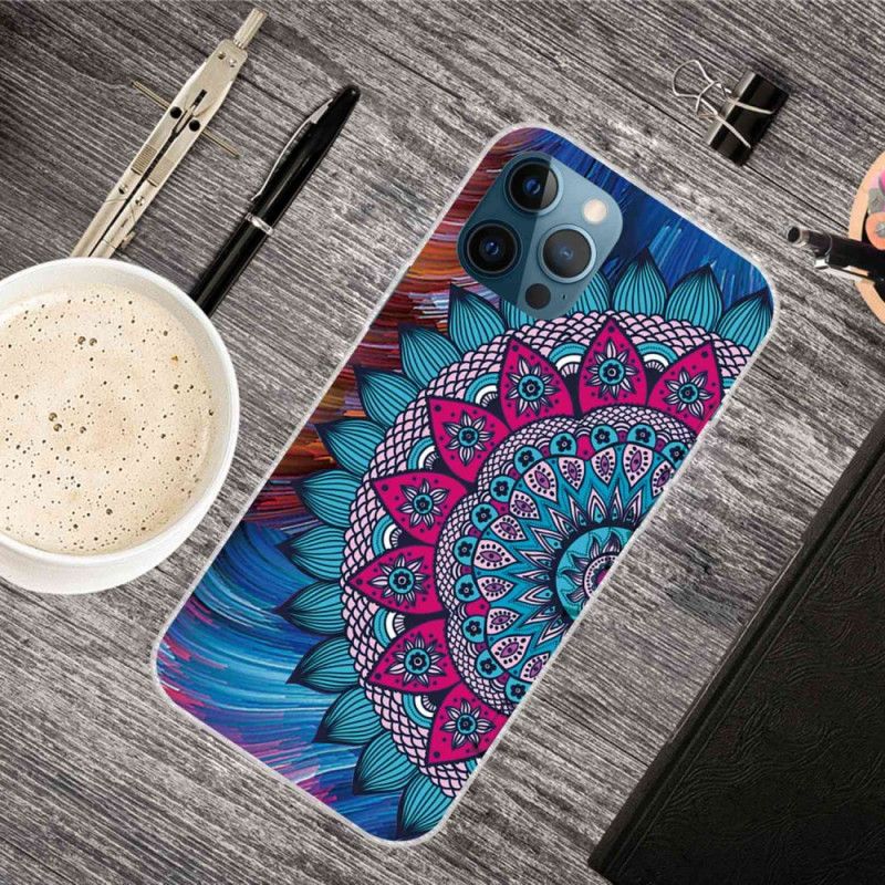 Kryt iPhone 14 Pro Max Farebná Mandala