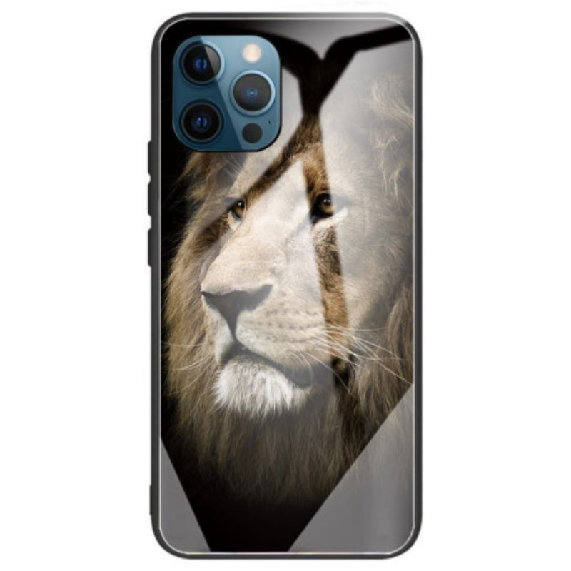 Kryt iPhone 14 Pro Max Lion Tvrdené Sklo