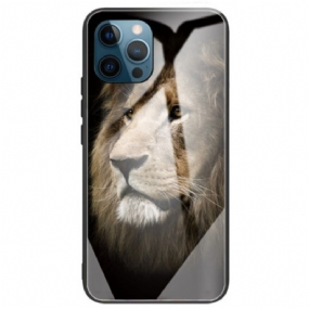 Kryt iPhone 14 Pro Max Lion Tvrdené Sklo