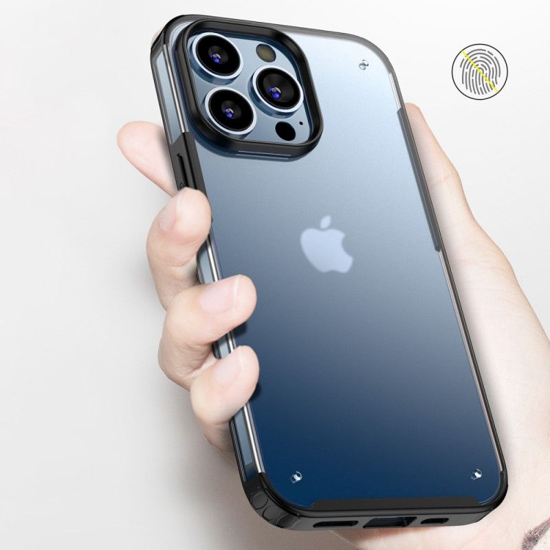 Kryt iPhone 14 Pro Max Priehľadné Silikónové Okraje