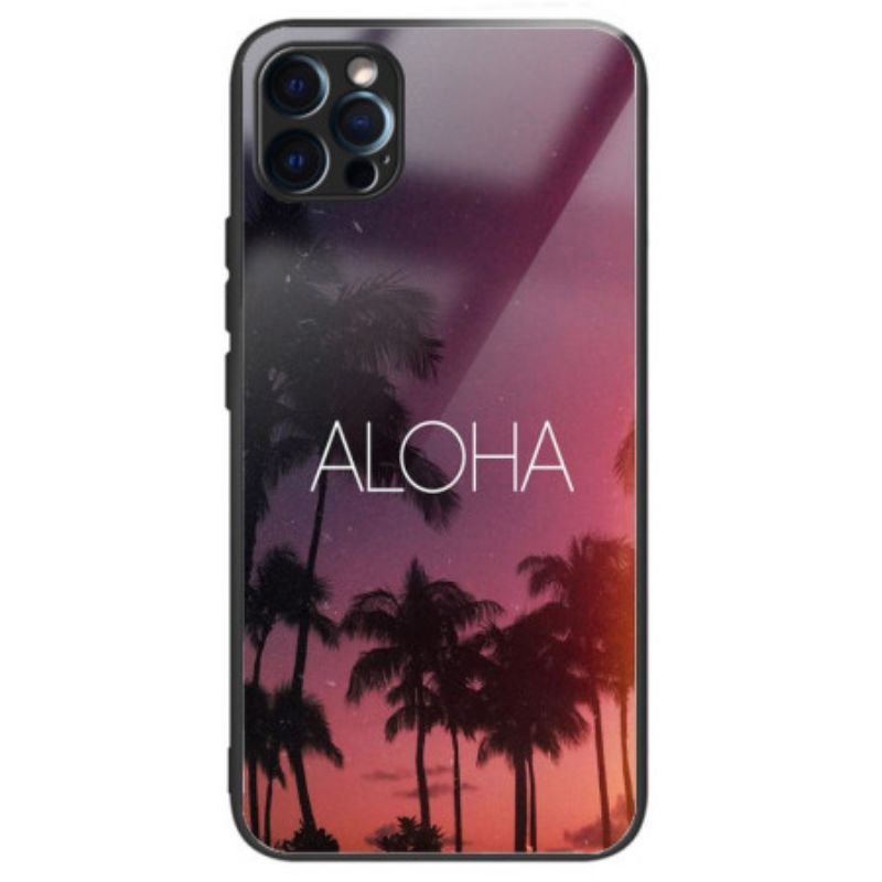 Kryt iPhone 14 Pro Max Tvrdené Sklo Aloha