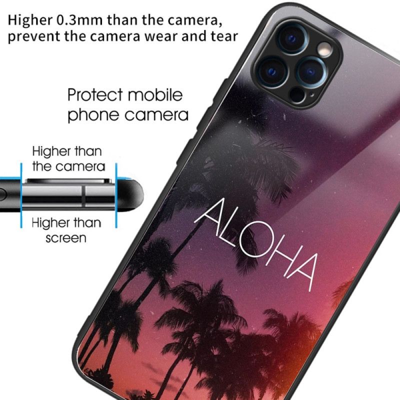 Kryt iPhone 14 Pro Max Tvrdené Sklo Aloha