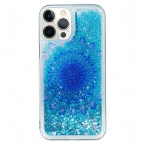 Kryt iPhone 15 Pro Mandala Glitter