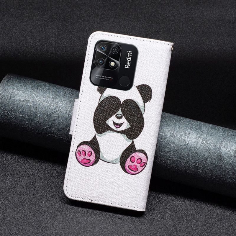 Kožené Puzdro Xiaomi Redmi 10C Panda