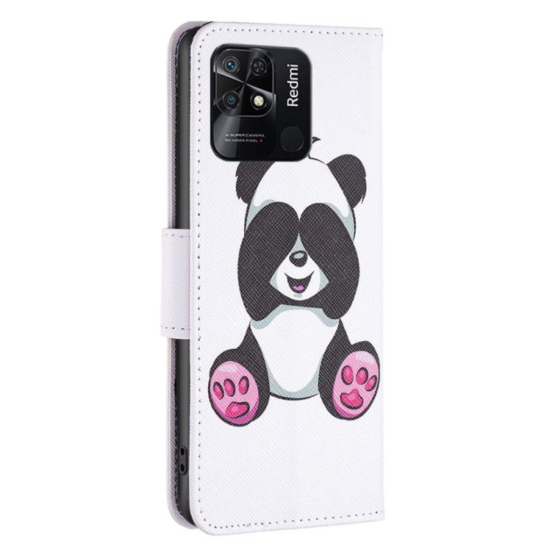 Kožené Puzdro Xiaomi Redmi 10C Panda