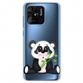 Kryt Xiaomi Redmi 10C Bezšvová Roztomilá Panda