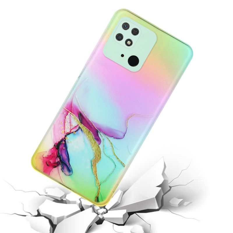 Kryt Xiaomi Redmi 10C Marble Art Laserový Efekt