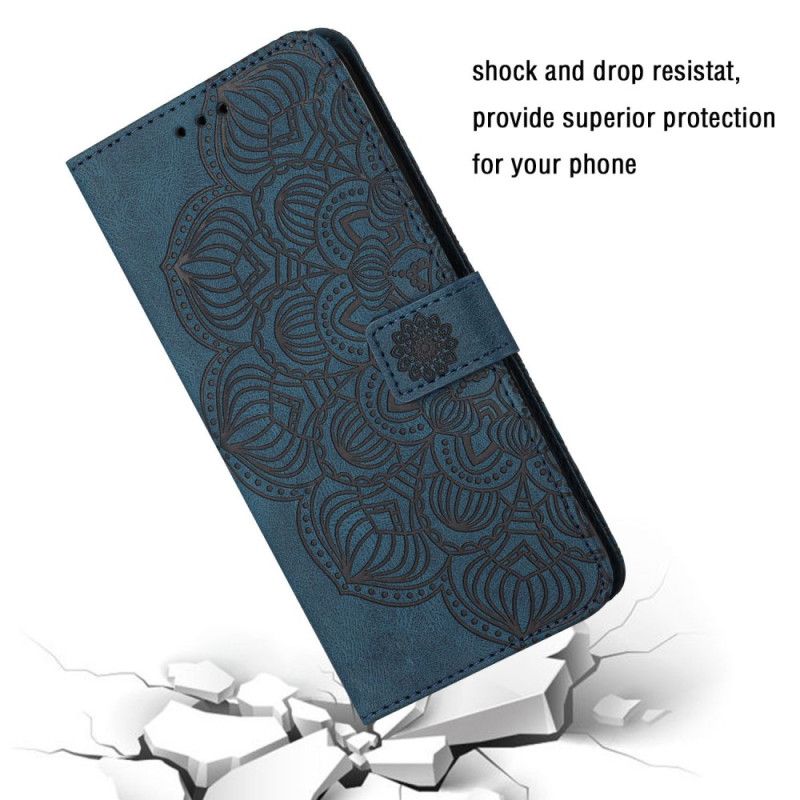 Peňaženkový Kryt Xiaomi Redmi 10C Strappy Mandala