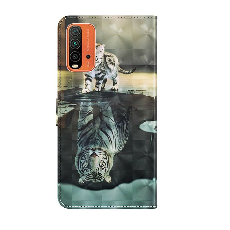 Peňaženkový Kryt Xiaomi Redmi 9T Ernest Tiger