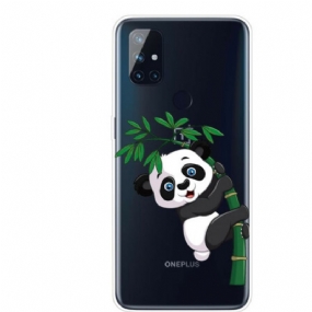 Kryt OnePlus Nord N10 Bezšvové Panda Na Bambusu