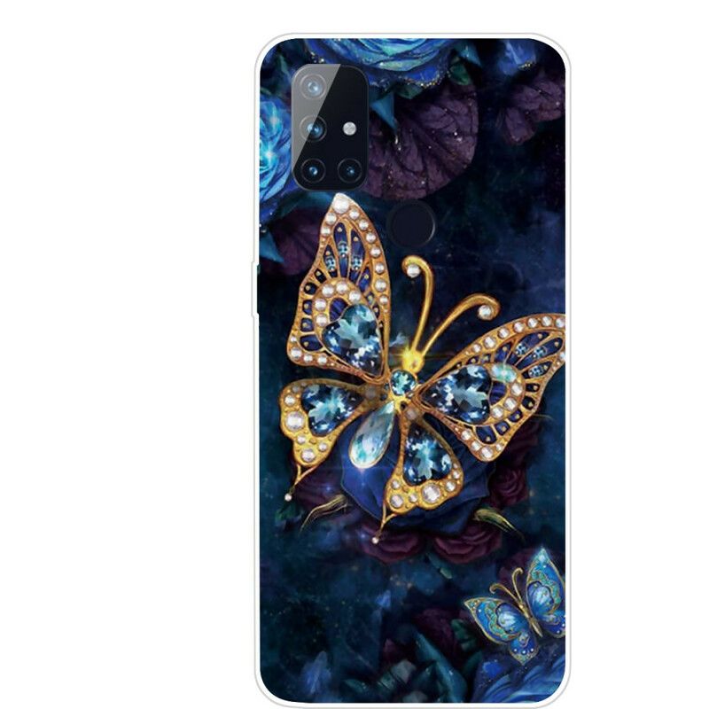 Kryt OnePlus Nord N10 Butterfly Luxus