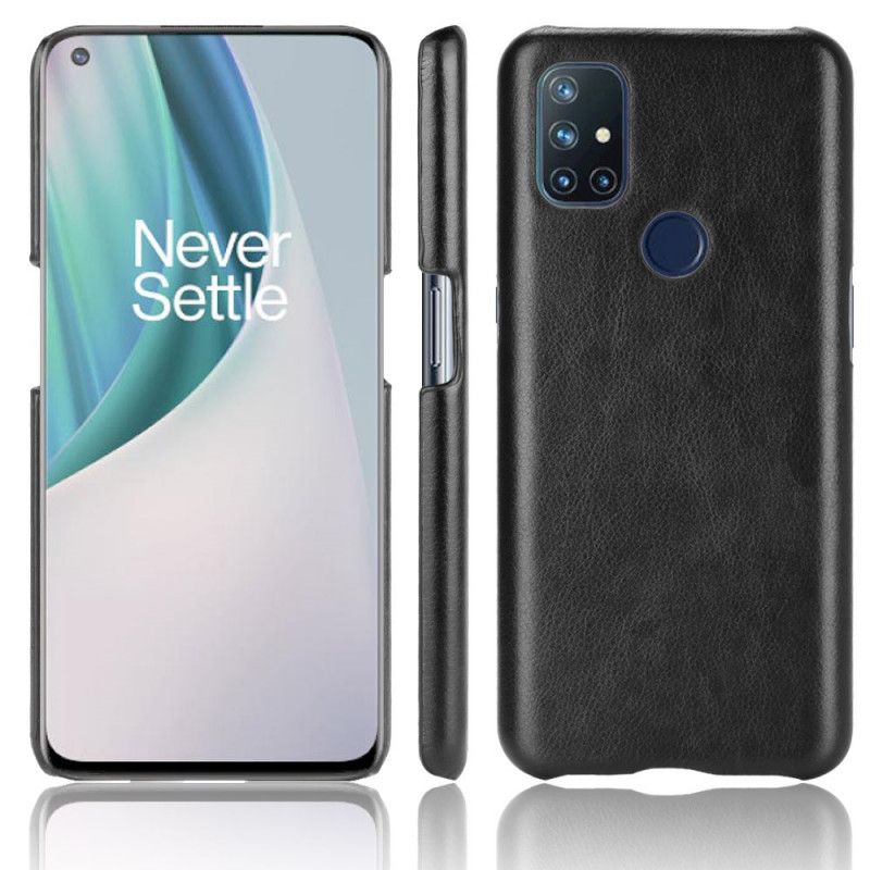 Kryt OnePlus Nord N10 Litchi Performance Leather Effect