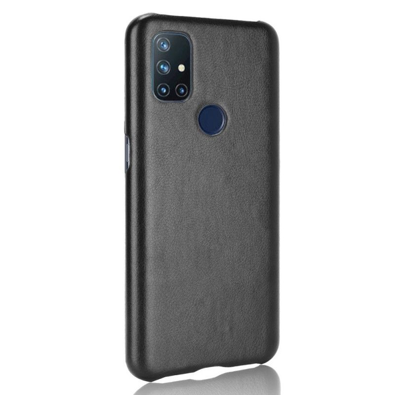 Kryt OnePlus Nord N10 Litchi Performance Leather Effect