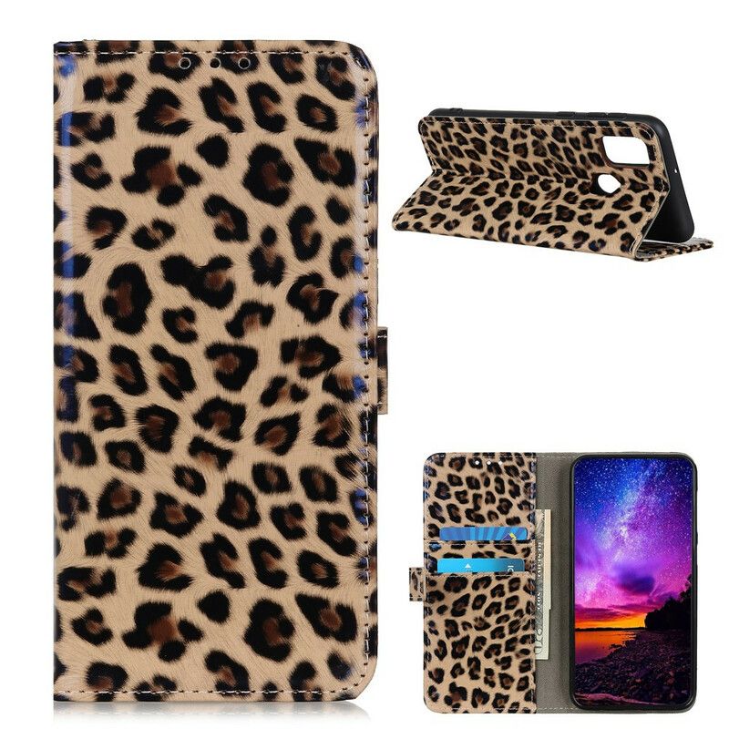 Peňaženkový Kryt OnePlus Nord N10 Leopard