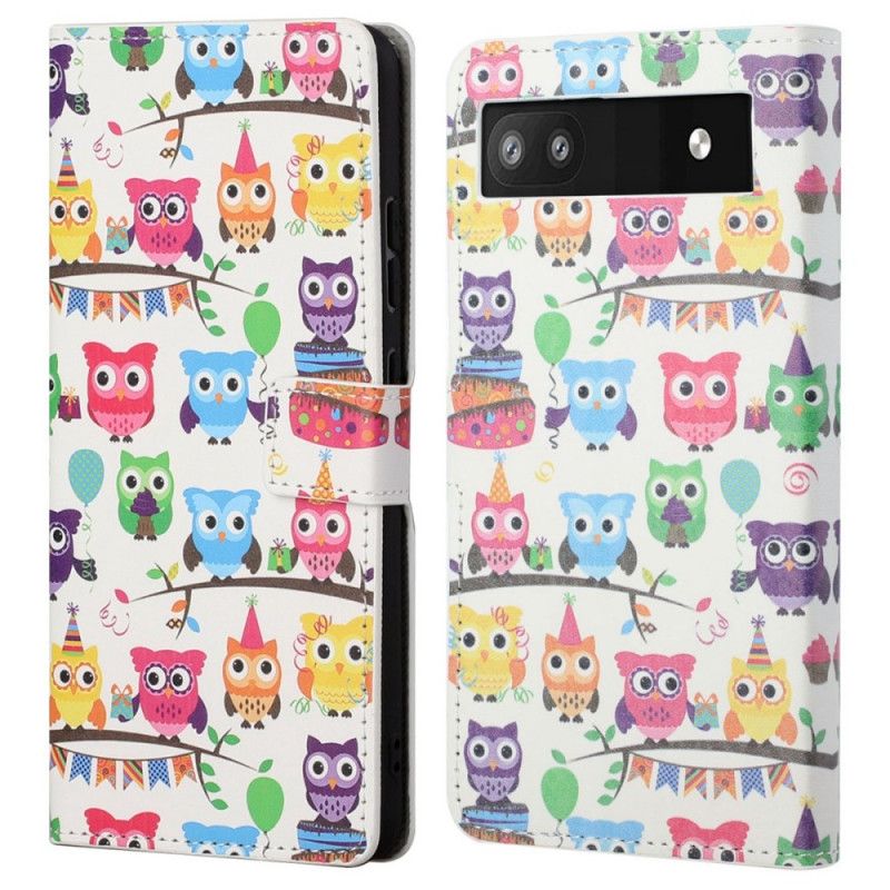 Peňaženkový Kryt Google Pixel 6A Band Of Owls