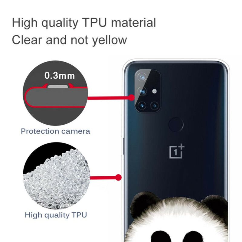 Kryt OnePlus Nord N100 Bezšvová Panda