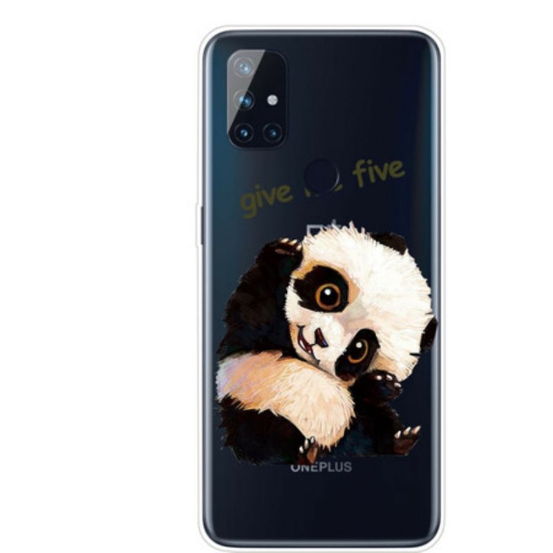 Kryt OnePlus Nord N100 Bezšvové Panda Daj Mi Päť