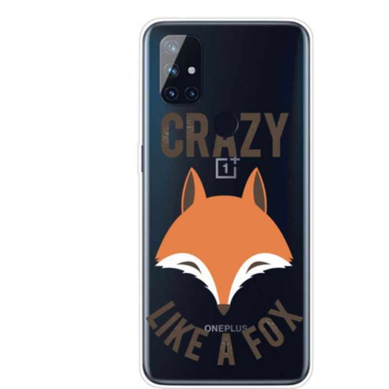 Kryt OnePlus Nord N100 Fox / Crazy Like A Fox