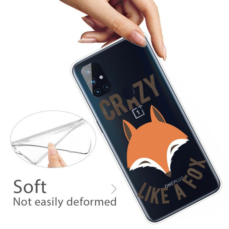 Kryt OnePlus Nord N100 Fox / Crazy Like A Fox