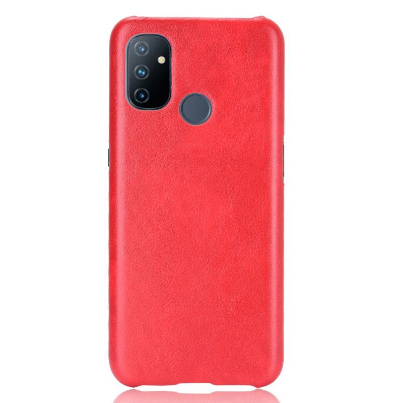 Kryt OnePlus Nord N100 Litchi Performance Leather Effect