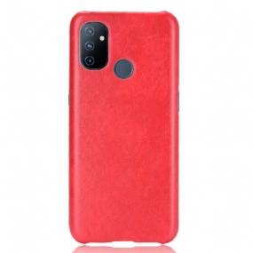 Kryt OnePlus Nord N100 Litchi Performance Leather Effect