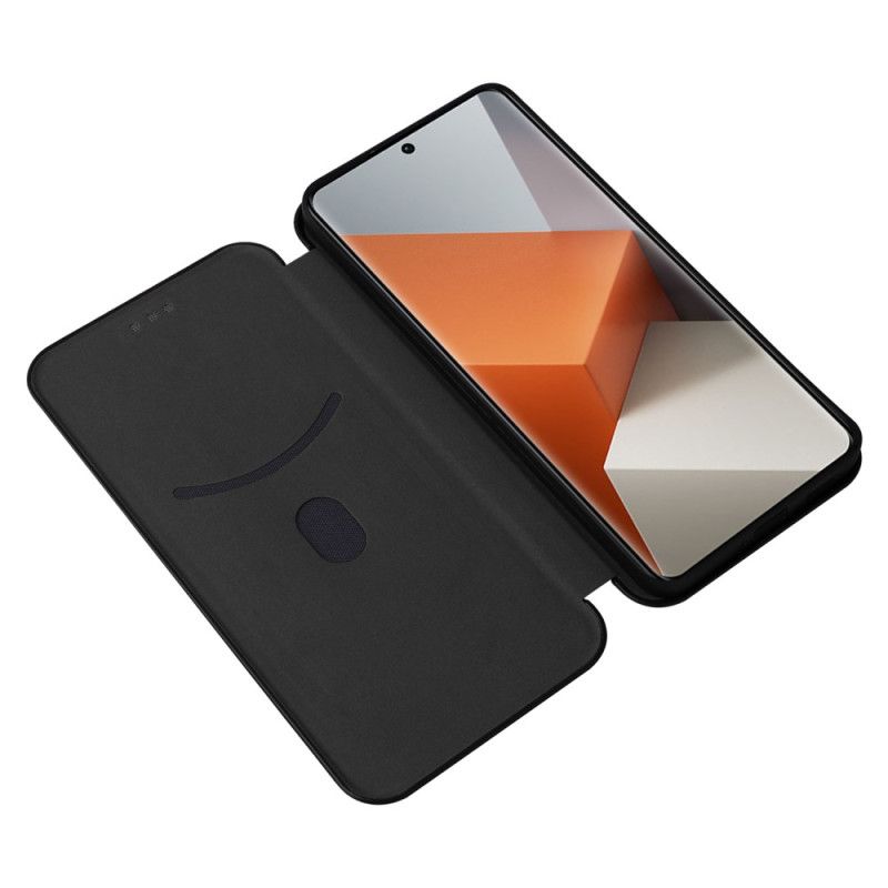 Kožené Puzdro Xiaomi Redmi Note 13 Pro Plus 5g Uhlíkové Vlákno