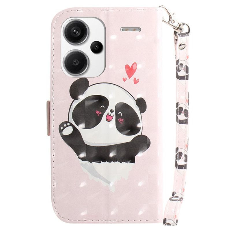 Puzdro Xiaomi Redmi Note 13 Pro Plus 5g Panda Love With Strap