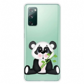 Kryt Samsung Galaxy S20 FE Bezproblémová Smutná Panda