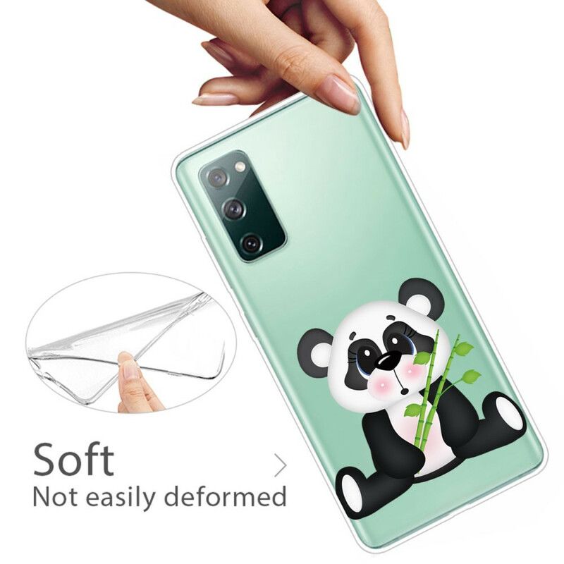 Kryt Samsung Galaxy S20 FE Bezproblémová Smutná Panda