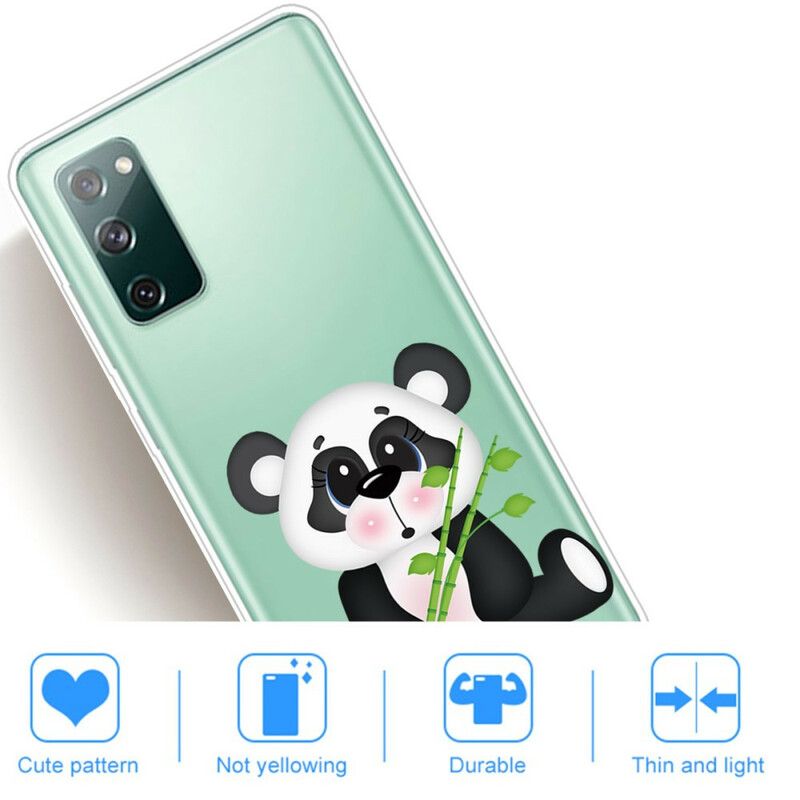 Kryt Samsung Galaxy S20 FE Bezproblémová Smutná Panda