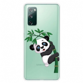 Kryt Samsung Galaxy S20 FE Bezšvové Panda Na Bambusu